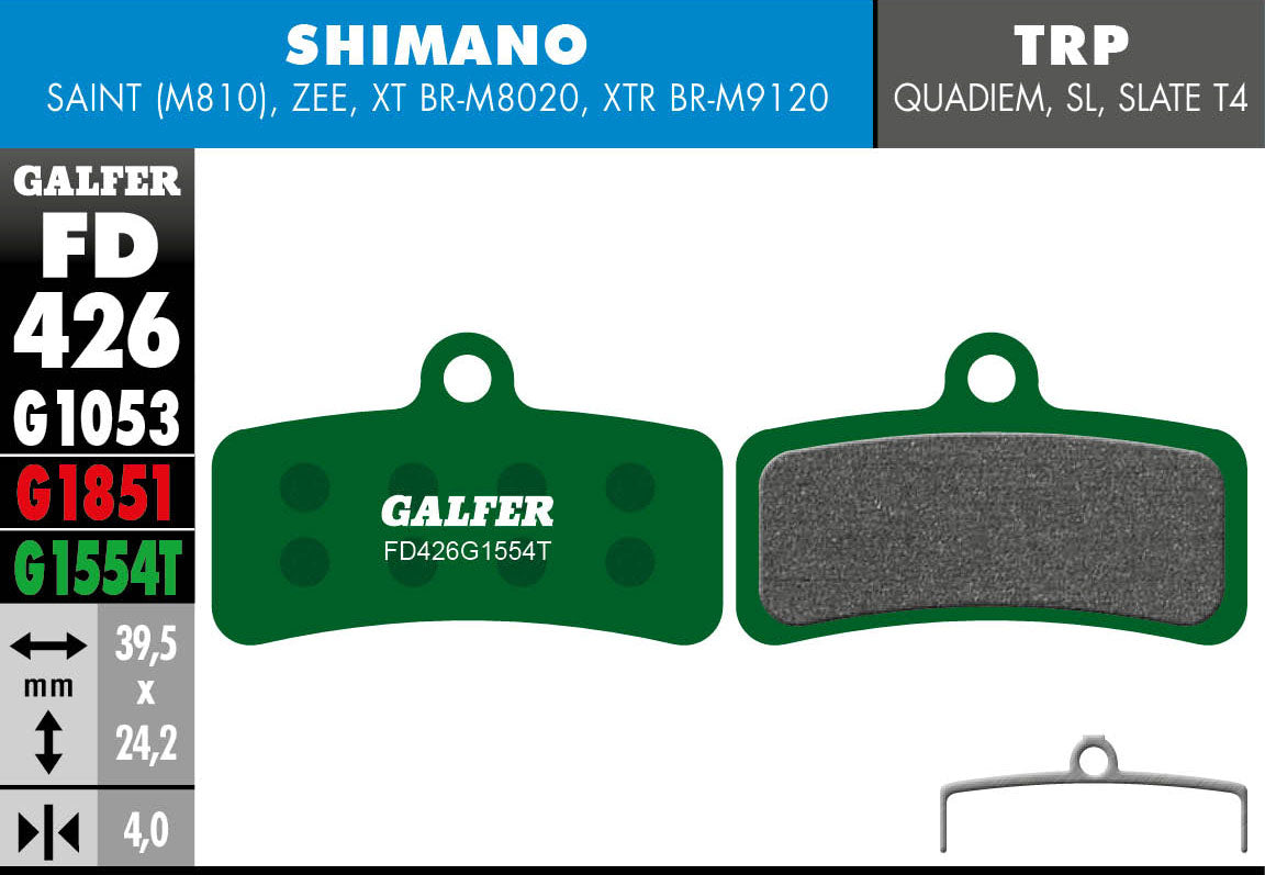 Galfer Brake Pads Pro Compound