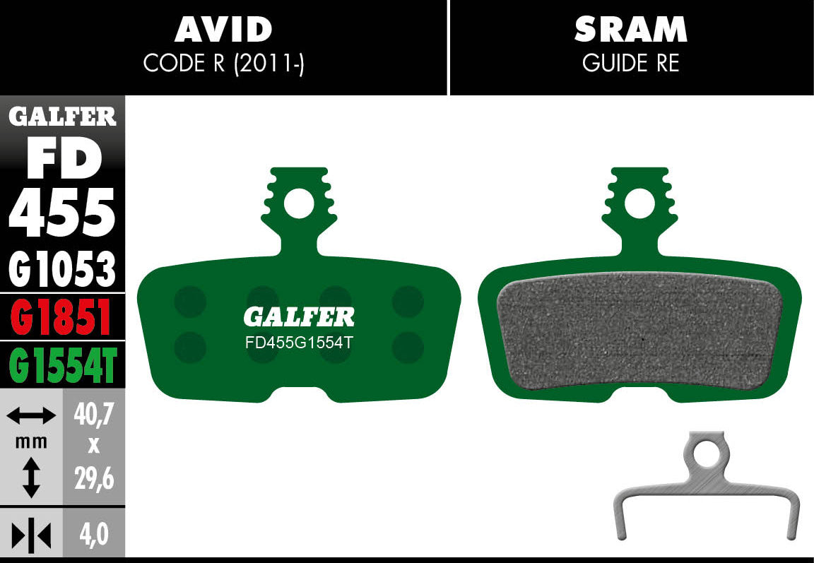 Galfer Brake Pads Pro Compound