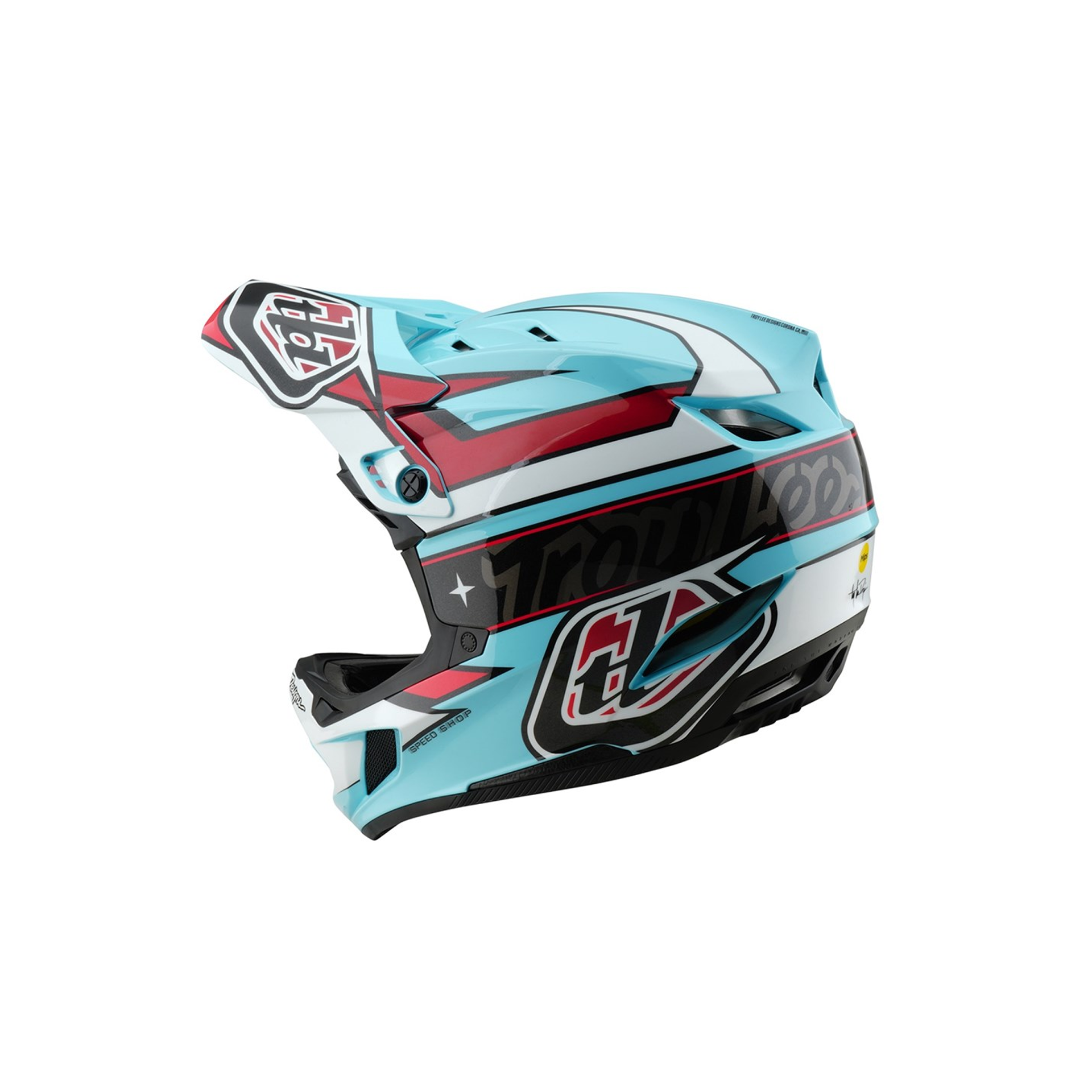Troy Lee Designs 25 D4 Polyacrylite Helmet Mips