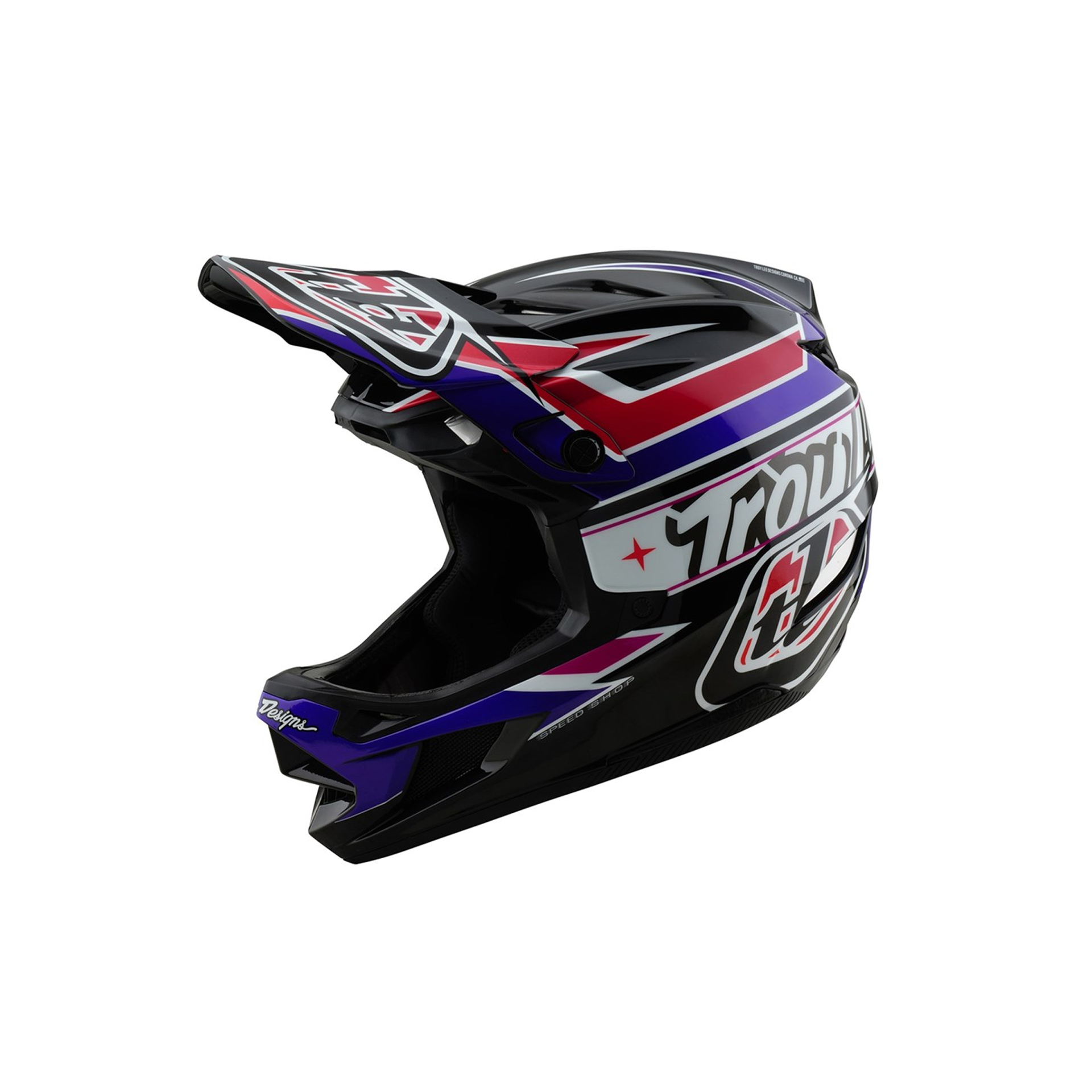 Troy Lee Designs 25 D4 Polyacrylite Helmet Mips