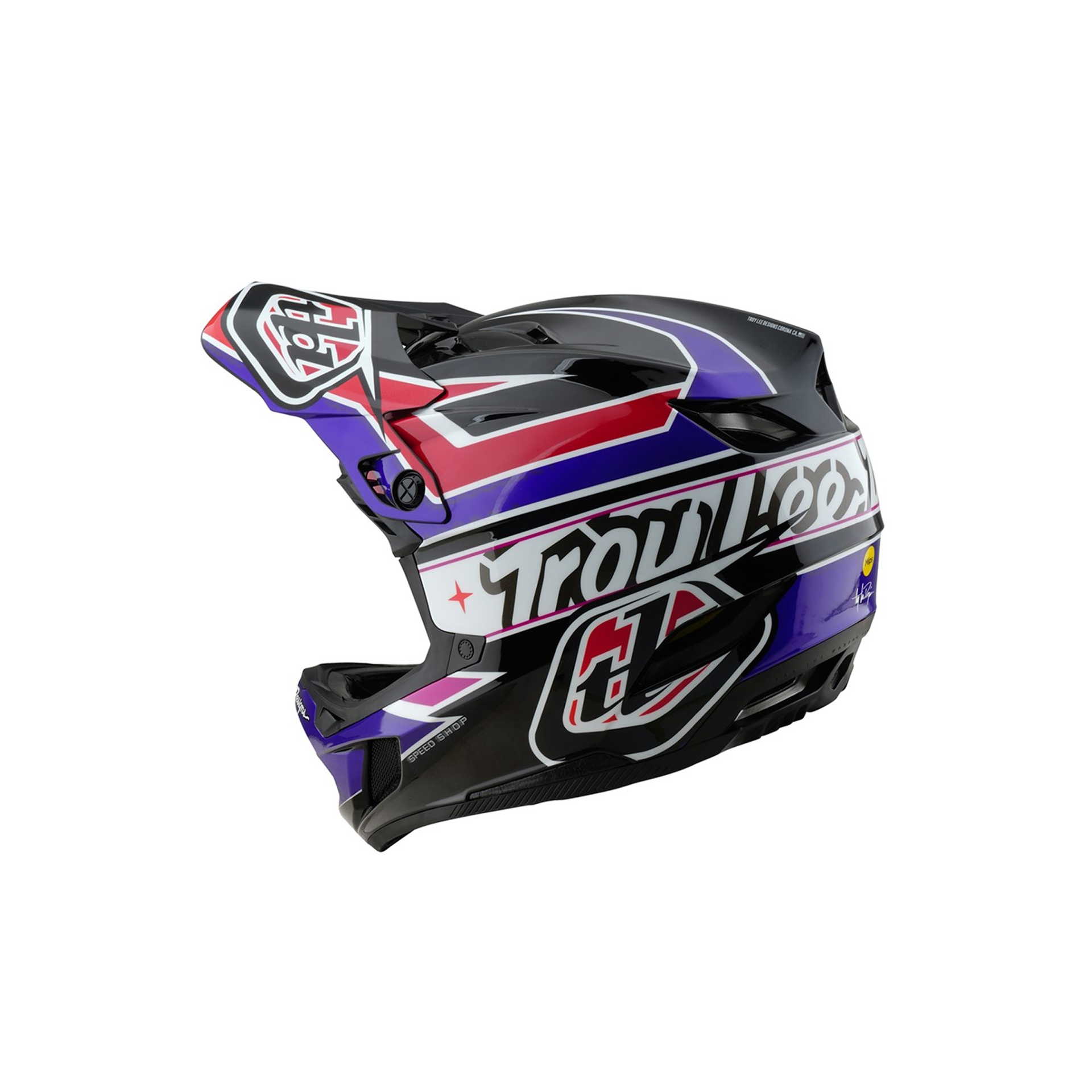 Troy Lee Designs 25 D4 Polyacrylite Helmet Mips