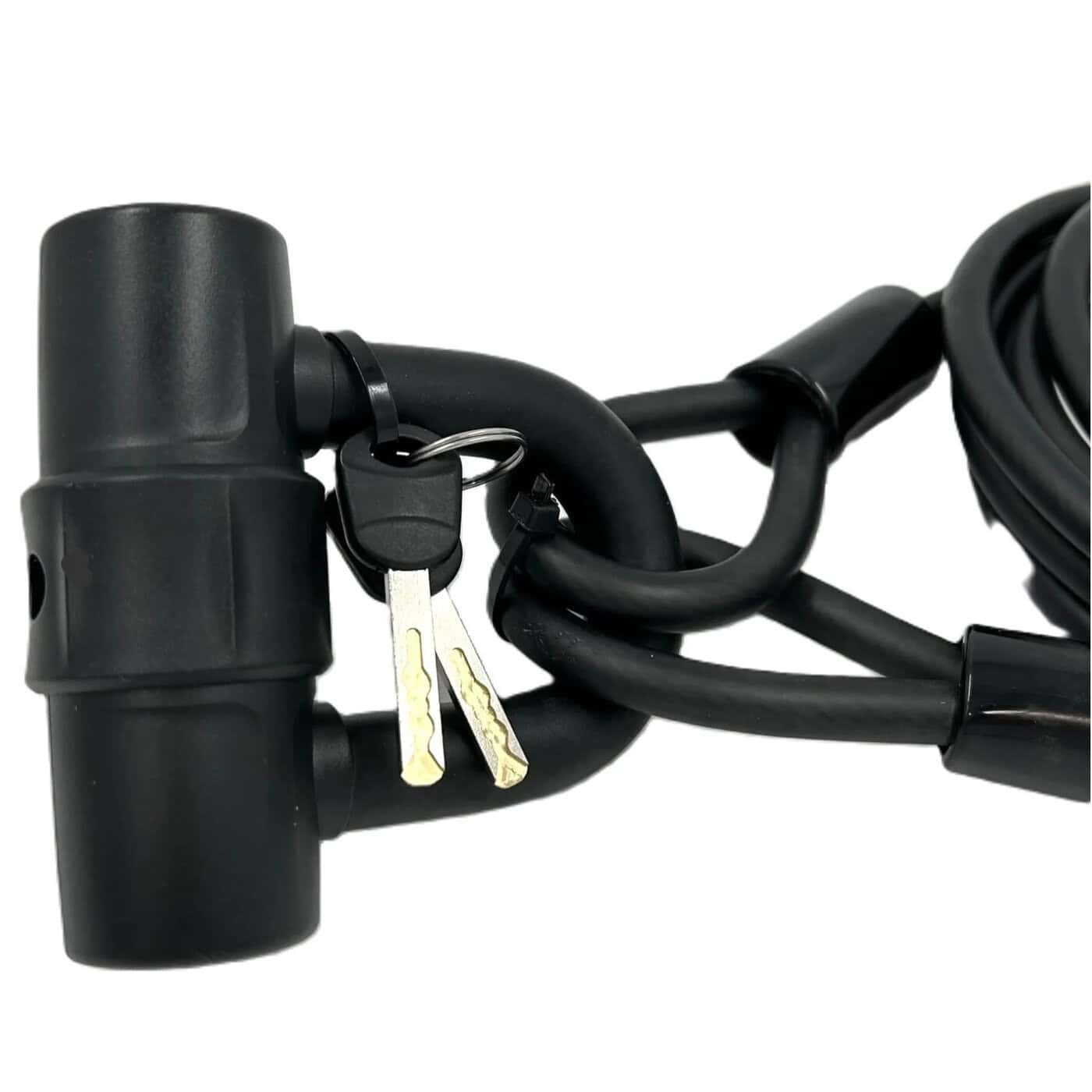Jetblack Traveler Cable 10x3000mm with Key Lock
